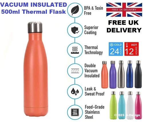 500ml stainless steel water - stainless,