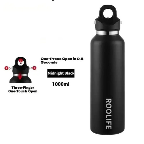 One hand open 1000ml - one-hand, insulated