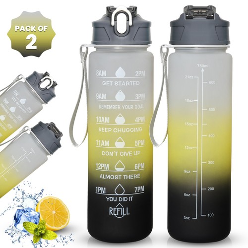 Pack 750ml water bottle - of,