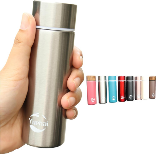 Stainless steel water bottle - stainless,