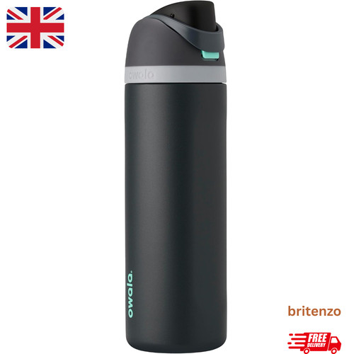 Black 710ml insulated - black,