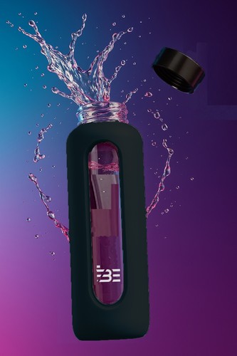 Glass motivational water - motivational,